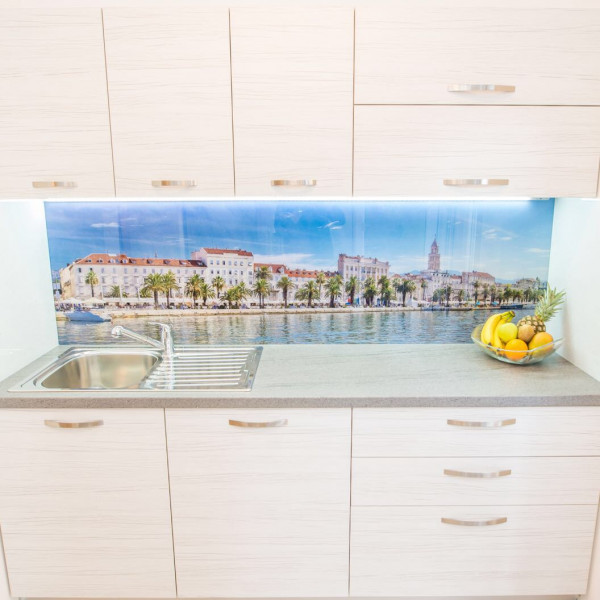 Kitchen, Adriatic Pearl with terrace, Luxury Studios & Apartments Adriatic Split  Split